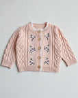 Embroidered Knit Cardigan
