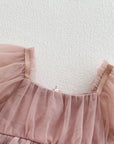 Bow Lace Tutu Dress