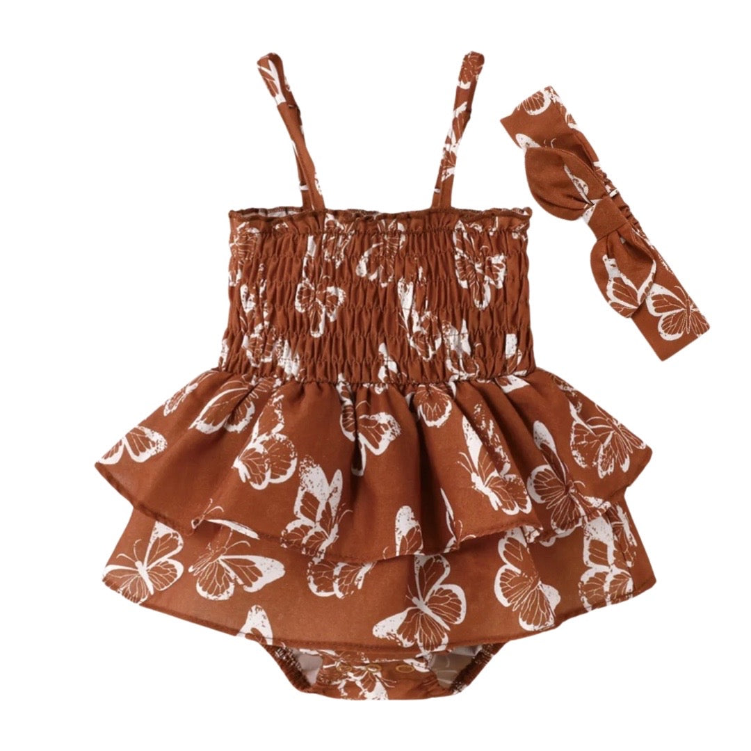 Butterfly Cami Romper