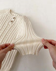 Knit long Sleeve Bodysuit