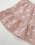 2pcs Heart Skirt Set