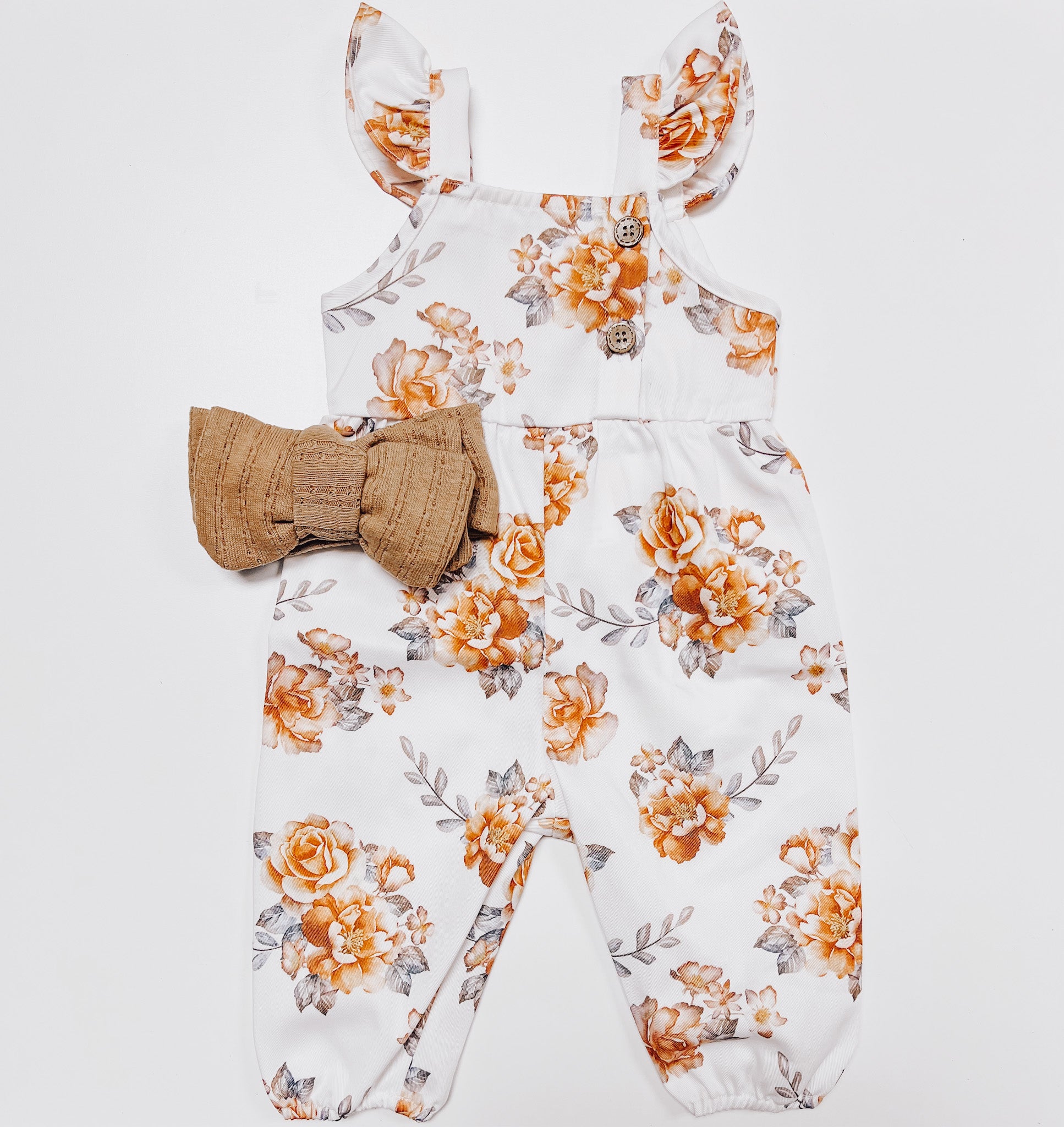 Floral Overalls