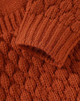 Knit Long Sleeve Romper (multiple Colors)