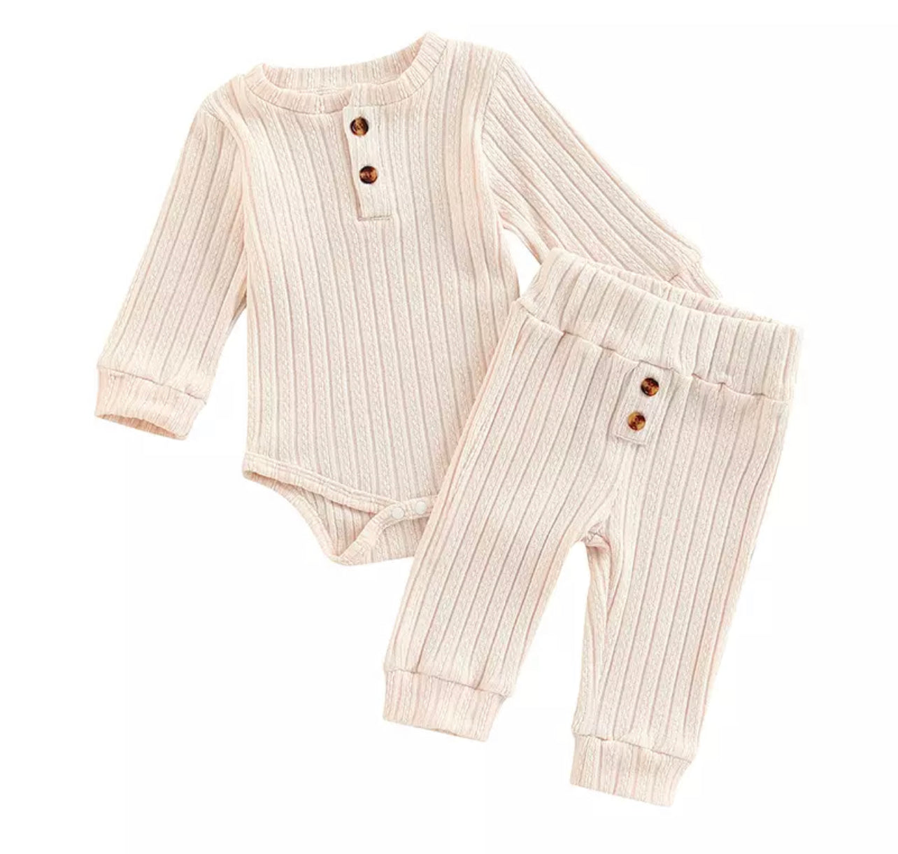 Knitted Long Sleeve Set